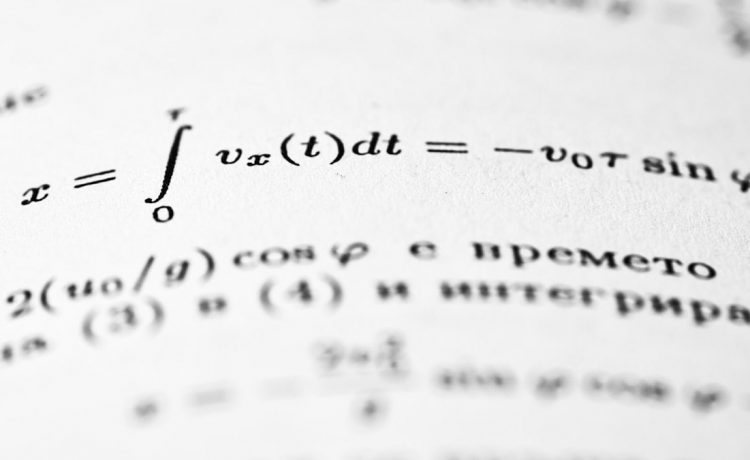 School science book close-up.